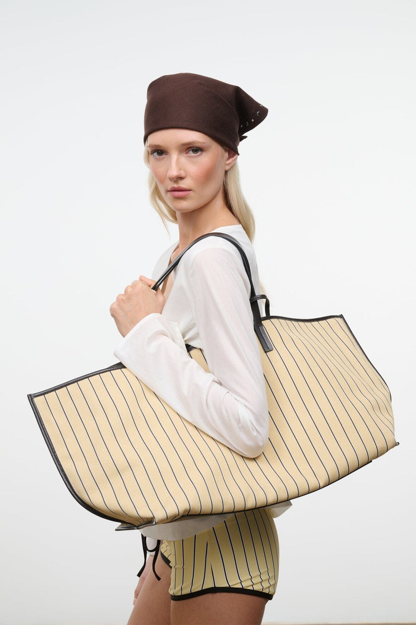 CHRISTOS LARGE TOTE MONDAY STRIPE - Image 4