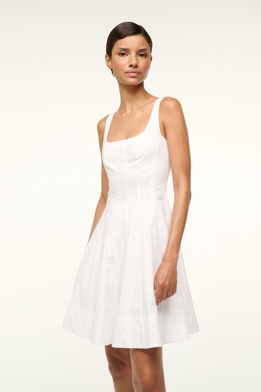 MINI WELLS DRESS WHITE - Image 3