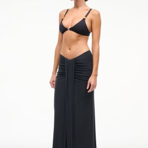 SORAYA MESH SKIRT  BLACK