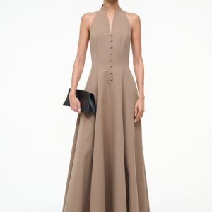 STELLA DRESS  TAUPE
