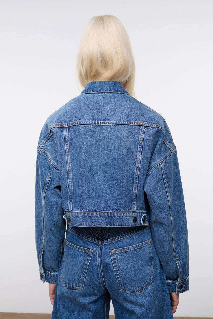 GLEN DENIM JACKET  VINTAGE WASH - Image 8