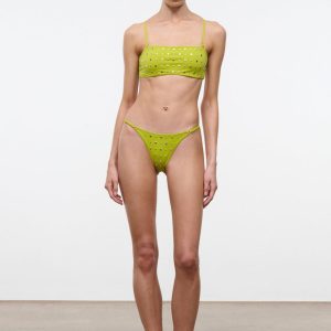 SISLEY BIKINI BOTTOM  CITRON STUDS