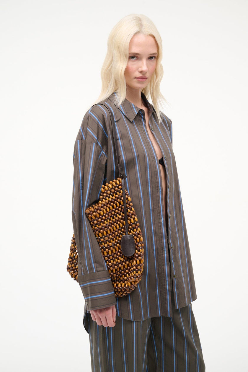 DRIFT SHOULDER BAG MULTI WOOD BEADS - Image 2