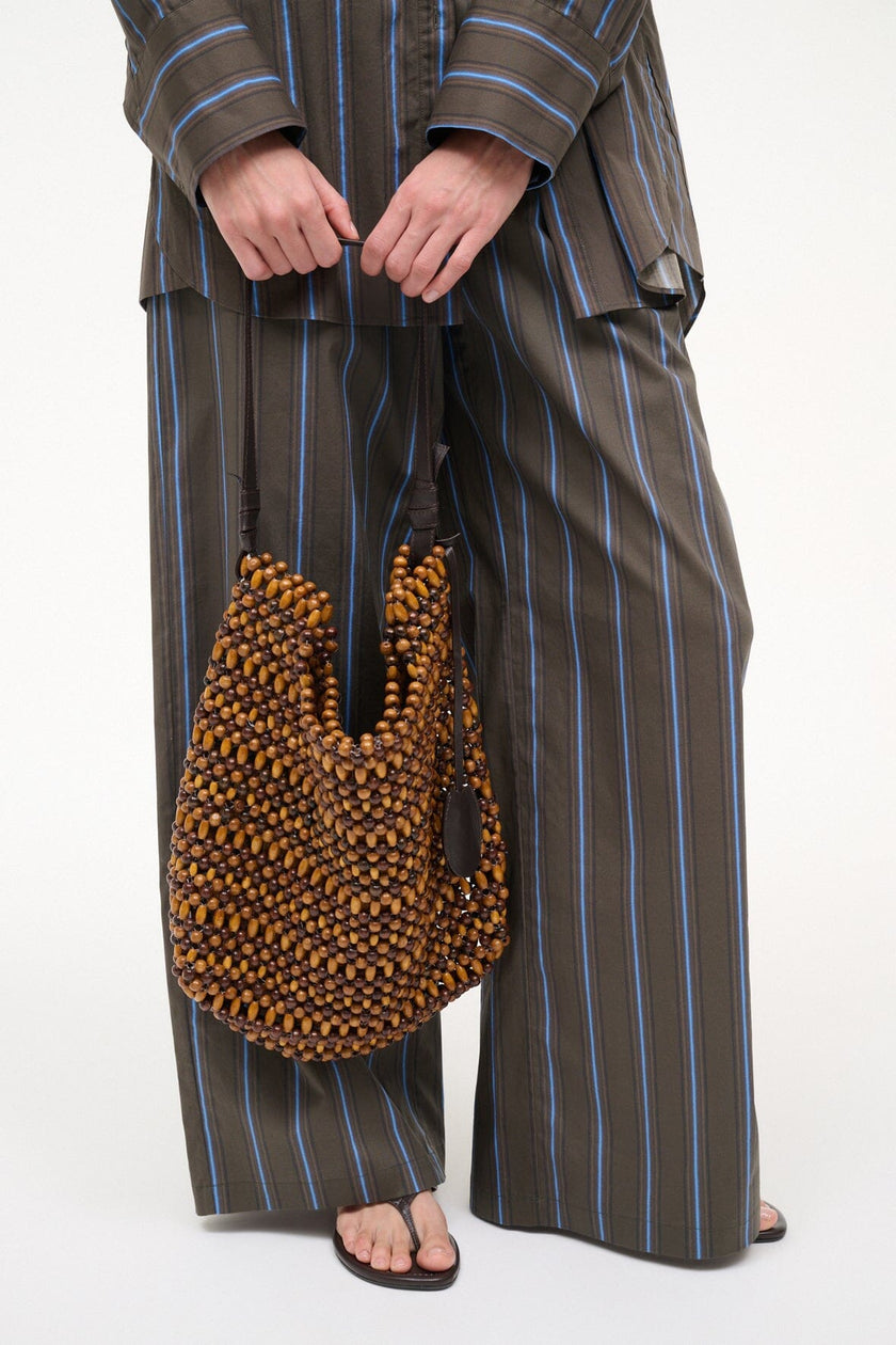 DRIFT SHOULDER BAG MULTI WOOD BEADS - Image 9