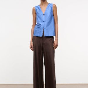 SAMI SILK DUPIONI TOP  COAST