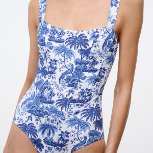 ADELAIDE ONE PIECE  BLUE TOILE