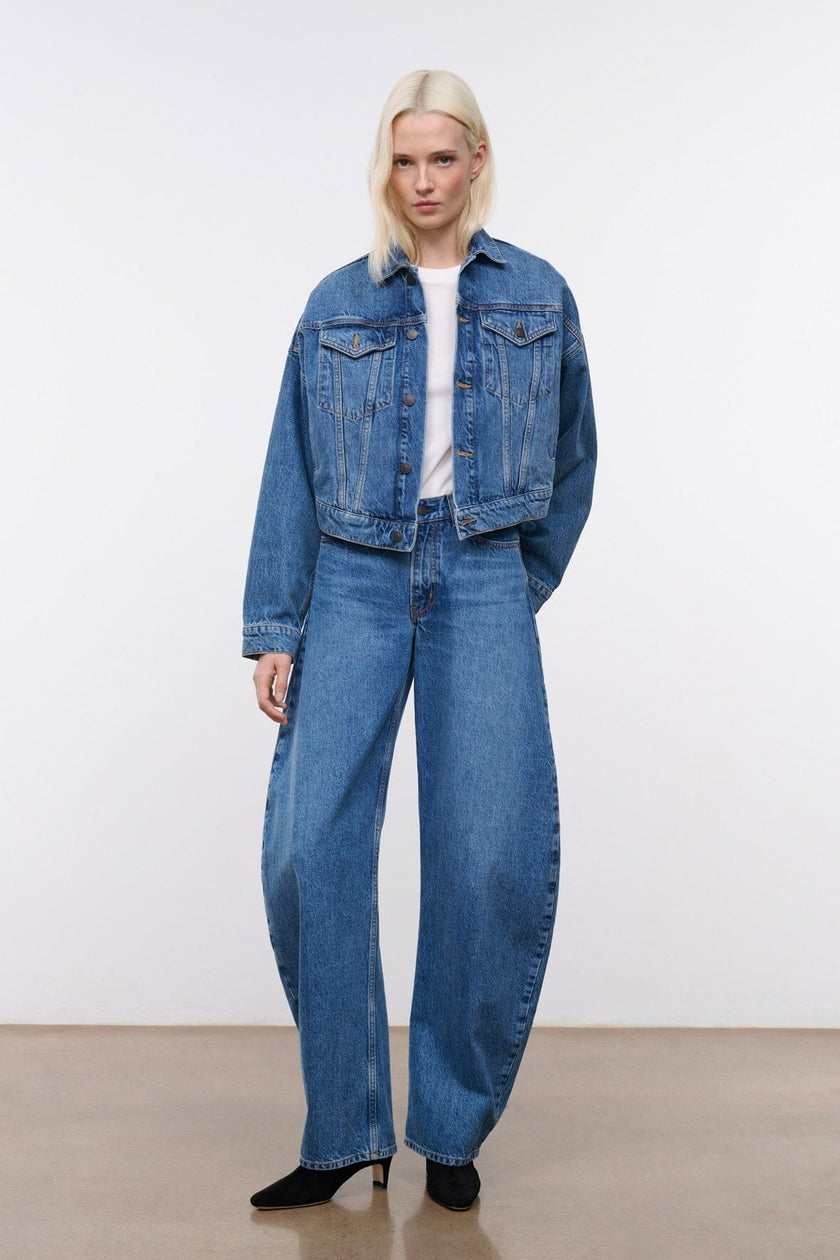 GLEN DENIM JACKET  VINTAGE WASH