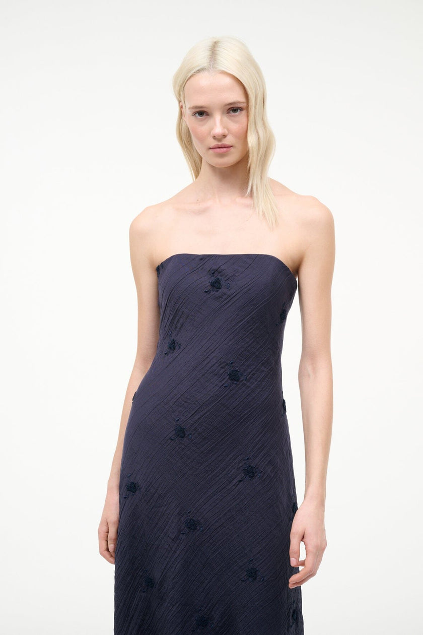 CASSIE DRESS  NAVY - Image 2