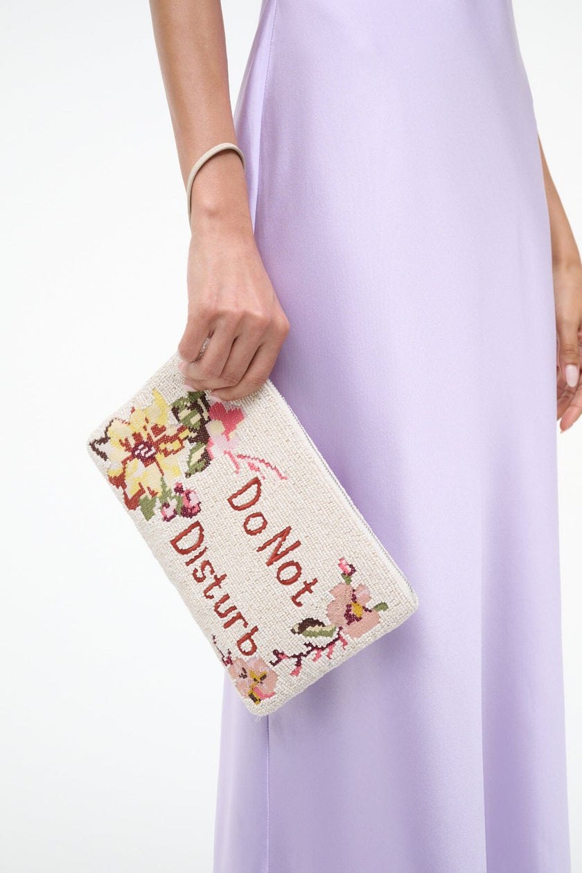 TOMMY BEADED LARGE POUCH DO NOT DISTURB - Image 6