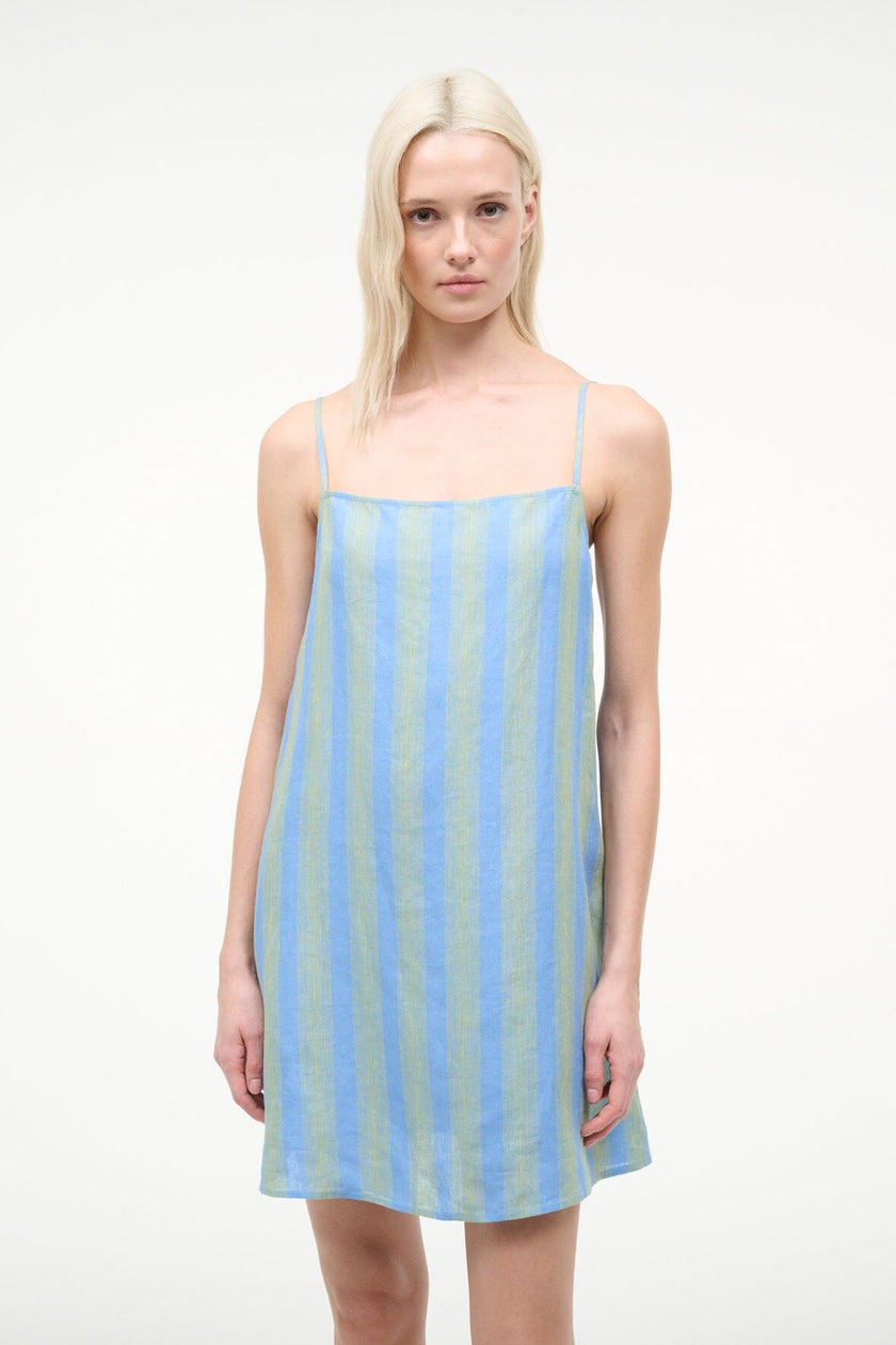 LAURA LINEN MINI DRESS SEAPORT STRIPE - Image 4