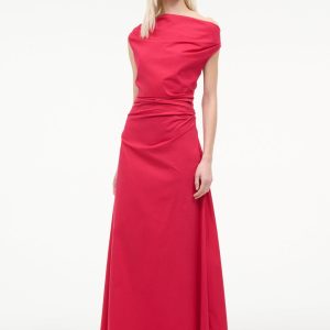 MAXI PHARE DRESS CHERRY