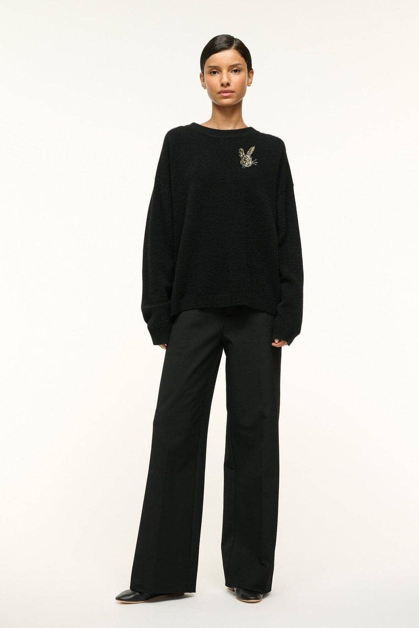 CUSTOM STAUD x C.BONZ SERRANO CASHMERE SWEATER BLACK - Image 2