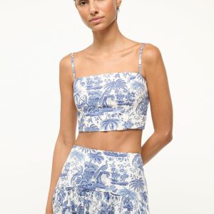 FEDERICO TANK BLUE TOILE
