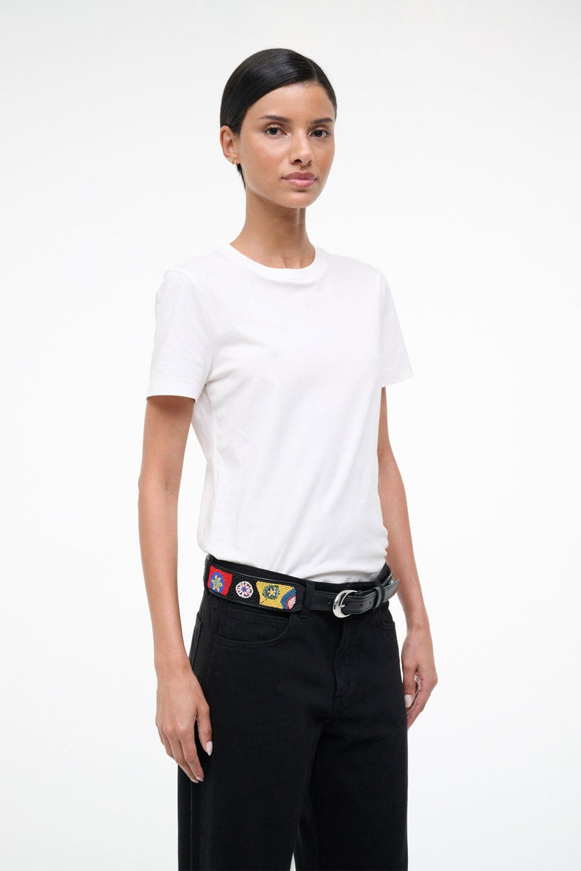 MOON BUCKLE BELT BEADED MILLEFIORE - Image 6