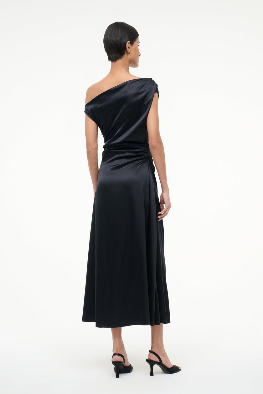 PHARE SILK DRESS BLACK - Image 4