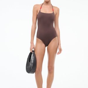 LAIRD ONE PIECE  DARK CHOCOLATE FLAME