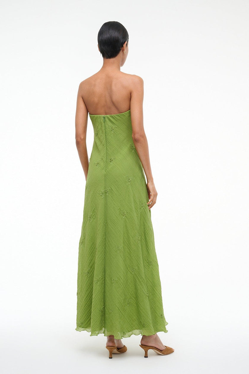 CASSIE DRESS GARDEN GREEN - Image 4