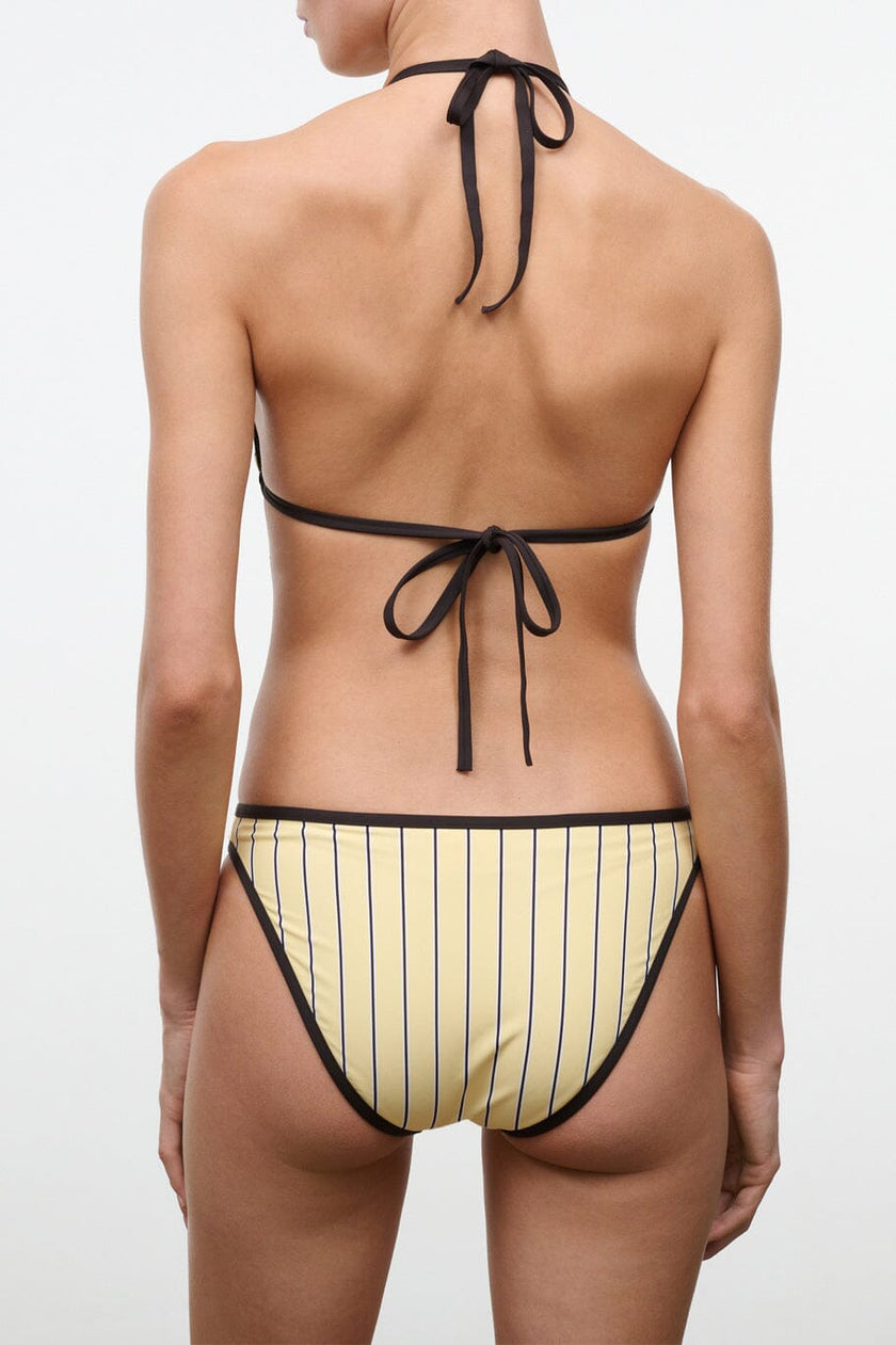 COTO BIKINI BOTTOM MONDAY STRIPE