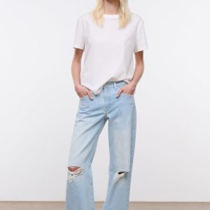 GUS DISTRESSED RELAXED JEAN SALT WASH