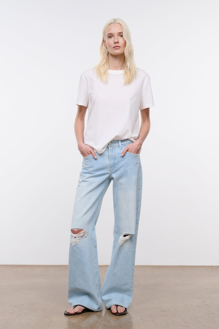 GUS DISTRESSED RELAXED JEAN  SALT WASH