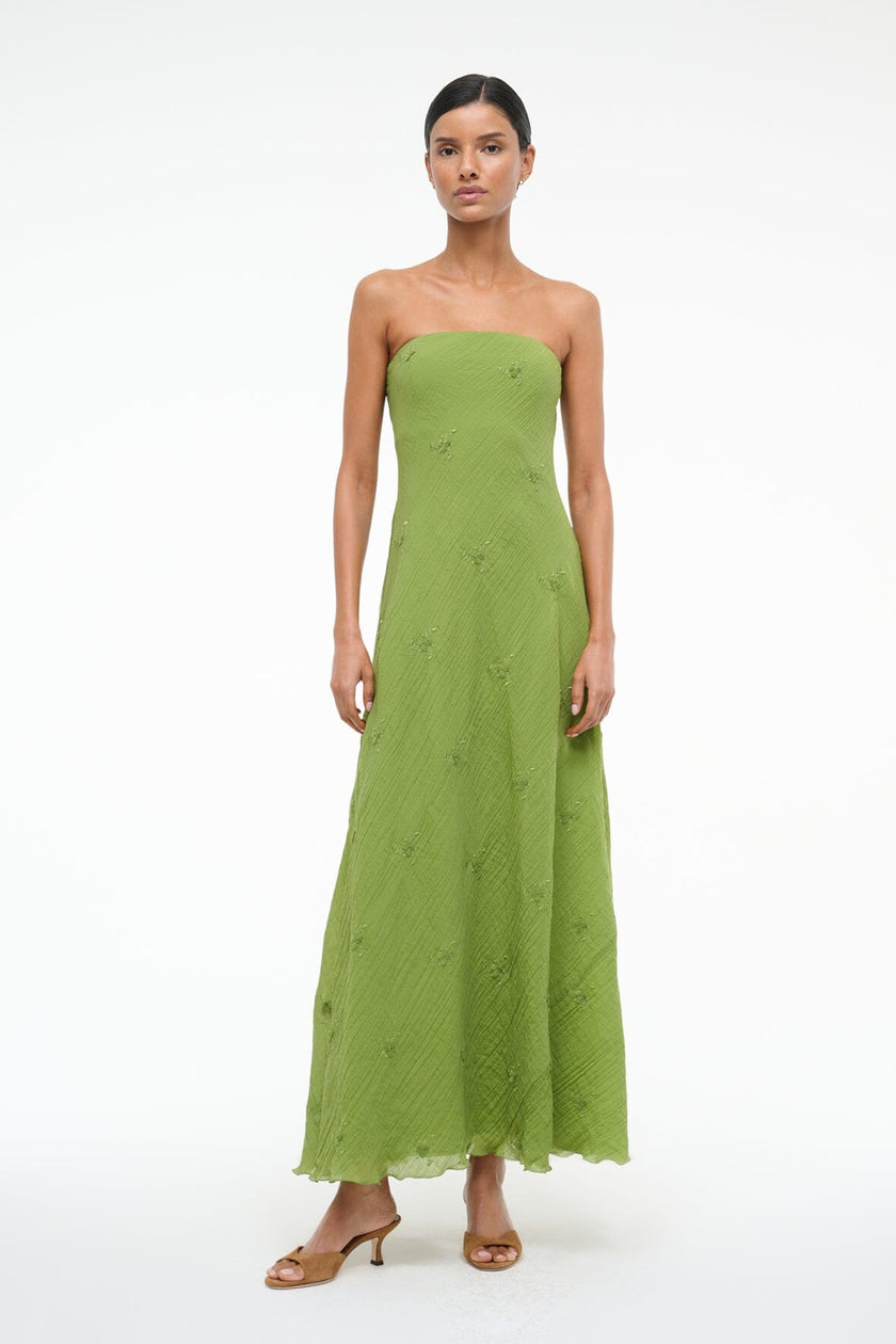 CASSIE DRESS GARDEN GREEN - Image 3