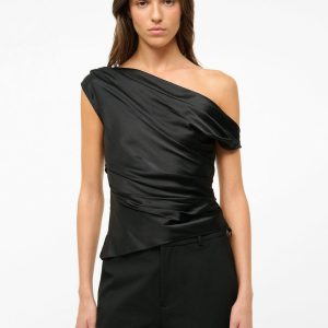 PHARE SILK TOP  BLACK