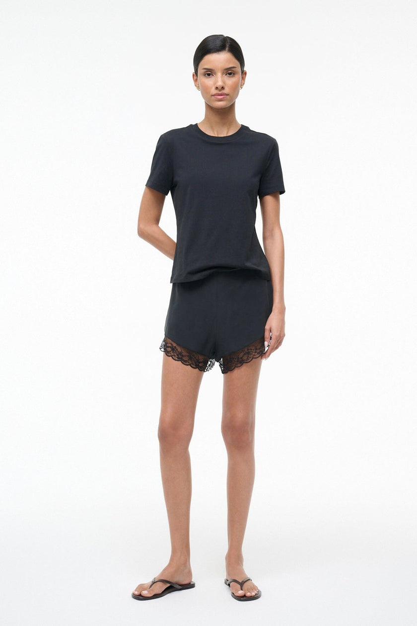 VON SILK SHORT  BLACK