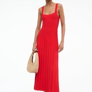 ELLISON DRESS RED ROSE