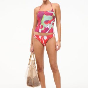LAIRD TANKINI TOP  RED ZONE