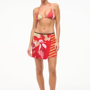 SANDS MESH SKIRT RED ZONE
