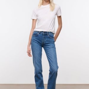 TEDDY STRAIGHT JEAN  VINTAGE WASH
