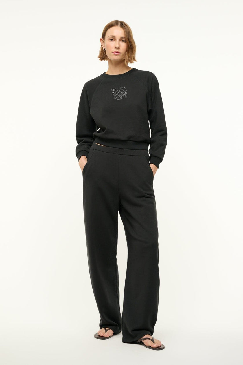 CUSTOM STAUD x C.BONZ ENDURANCE SWEATSHIRT BLACK - Image 2