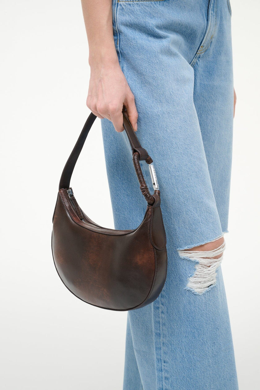ALDEN SHOULDER BAG ESPRESSO DISTRESSED - Image 2