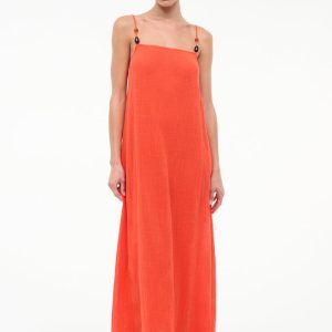 LAURA COVERUP DRESS  FLAME