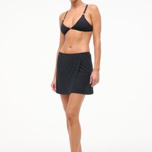 SANDS MESH SKIRT BLACK