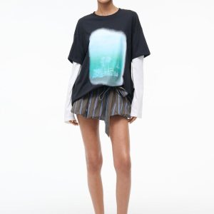 LAGUNA SKIRT HUNTINGTON STRIPE