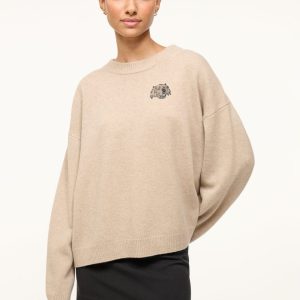 CUSTOM STAUD x C.BONZ SERRANO CASHMERE SWEATER STONE