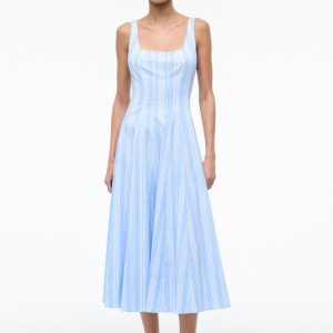 WELLS DRESS  VENTURA STRIPE