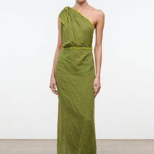 KALIA DRESS  PESTO