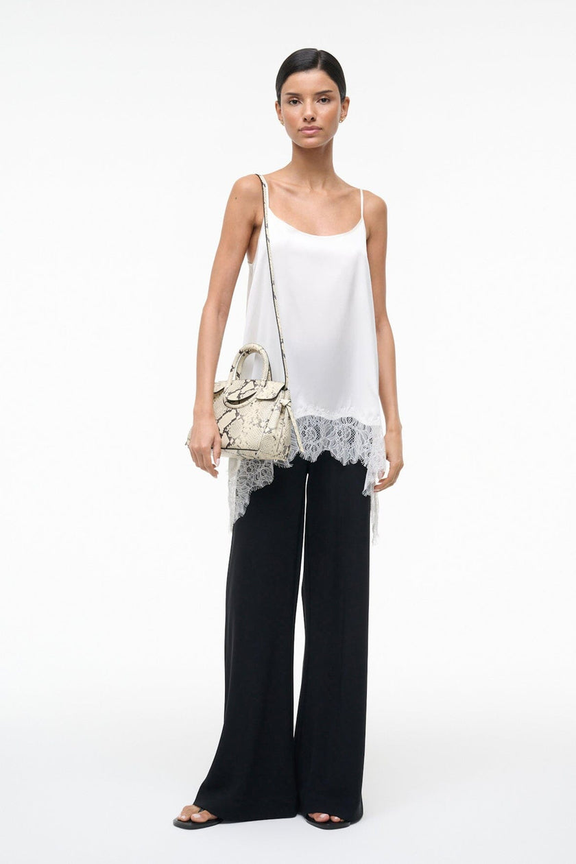 MAUDE MINI CARRYALL WHITE SNAKE - Image 2