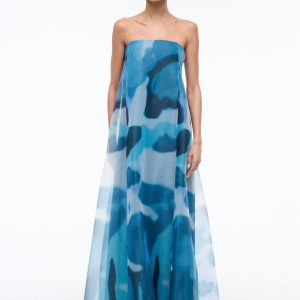 ALLYSON DRESS BLUE HAZE