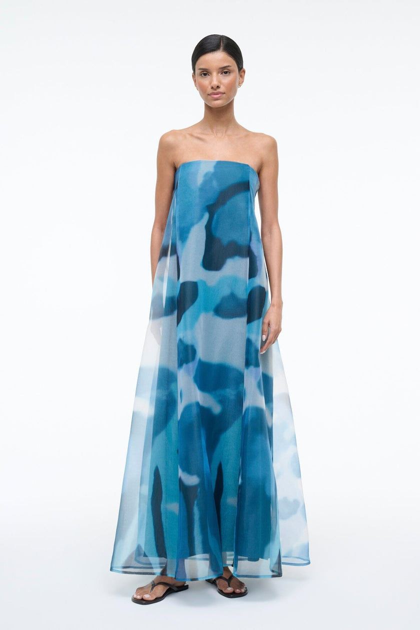 ALLYSON DRESS BLUE HAZE