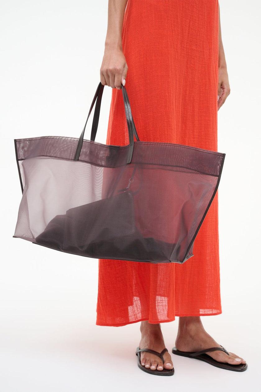 CHRISTOS LARGE MESH TOTE ESPRESSO - Image 4