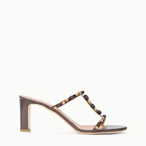 TALITA HEEL  WOOD BEADS