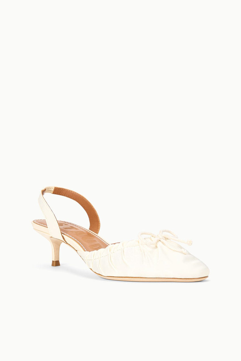 ALBA BALLET SLINGBACK IVORY SATIN - Image 2