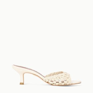 BRIGITTE MULE  CREAM WOVEN