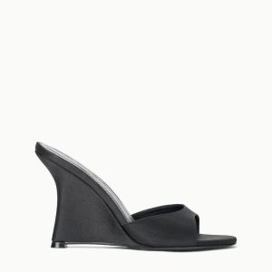 BRIGITTE HIGH WEDGE BLACK