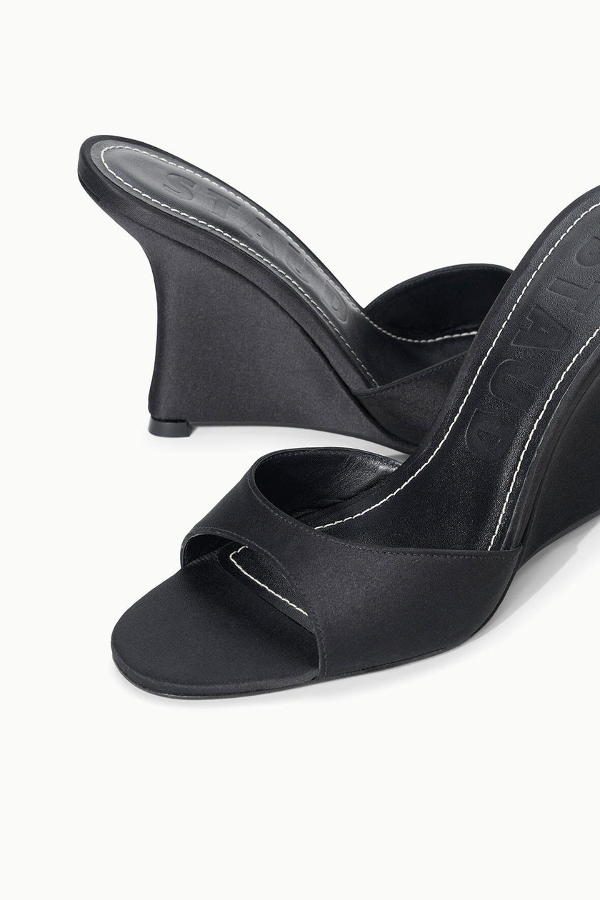 BRIGITTE HIGH WEDGE BLACK - Image 8