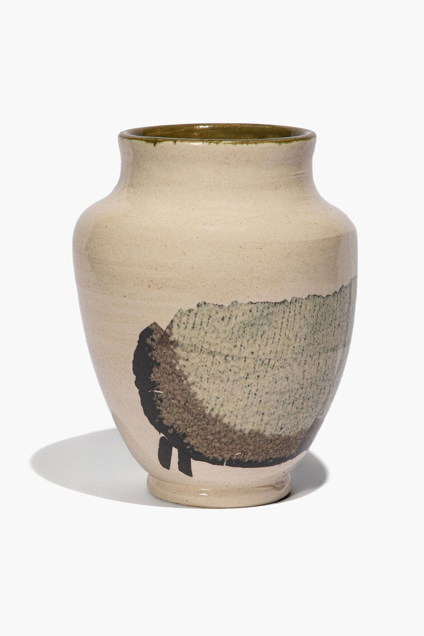 CERAMIC SHEEP VASE ROUND - Image 3