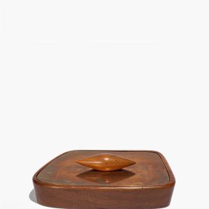 VINTAGE TRINKET BOX BROWN